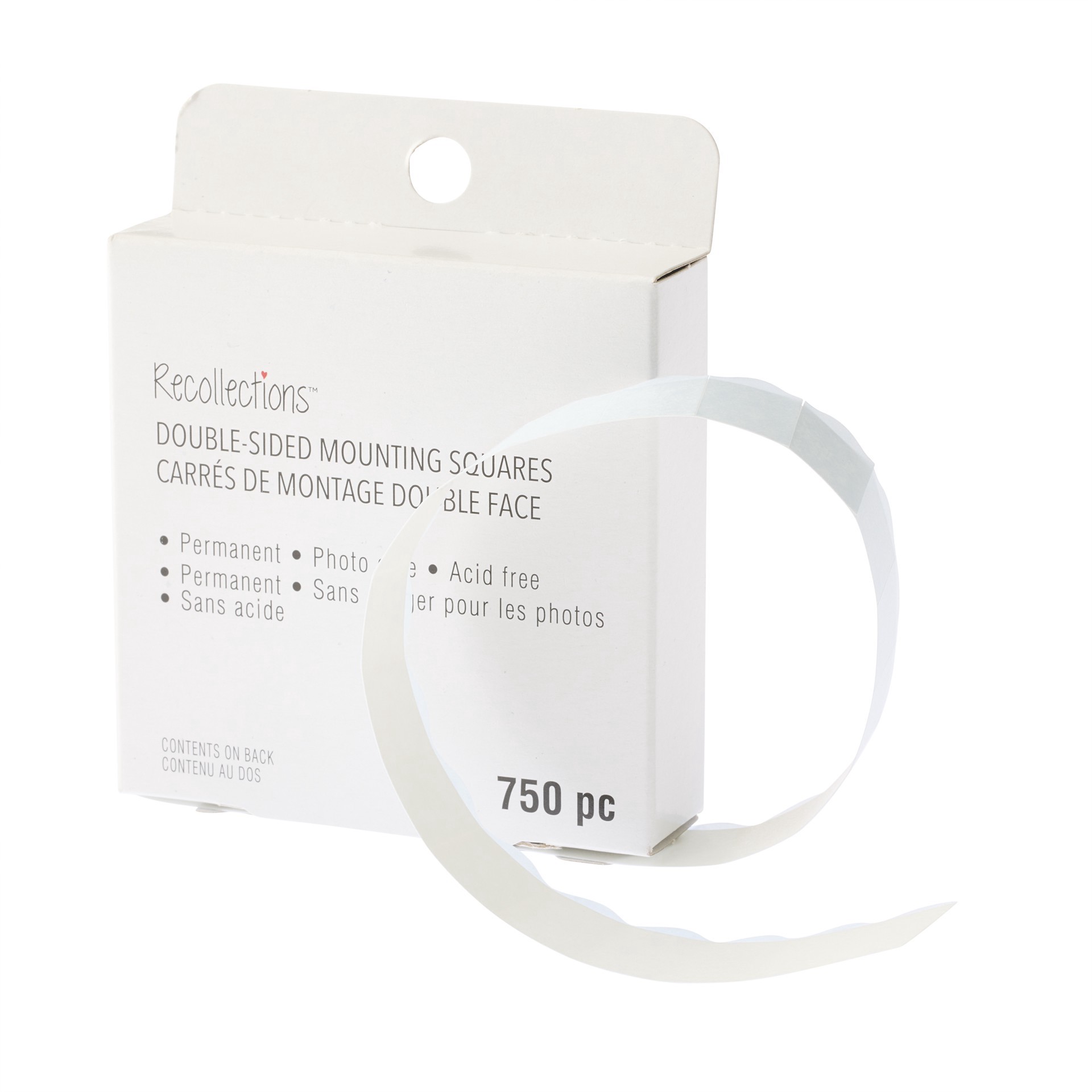 slide 2 of 4, Recollections Double-Sided Mounting Squares, Permanent, 1 ct
