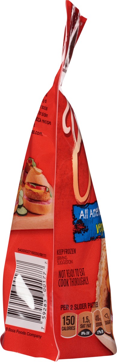 slide 3 of 11, BOCA All American Flame Grilled Burgers 10 oz. Pouch, 10 oz