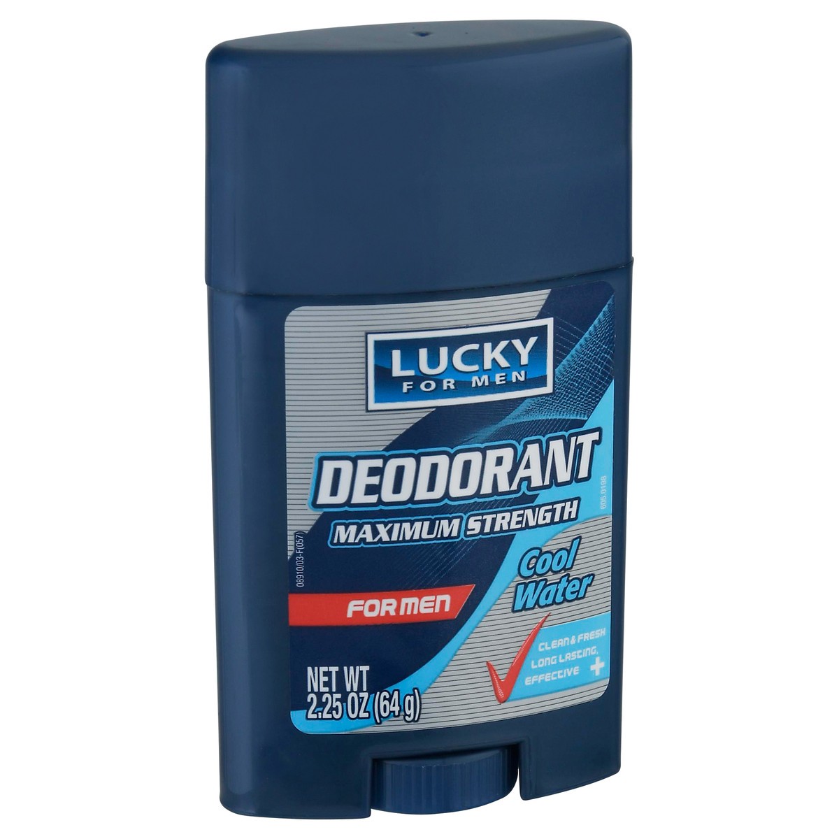 slide 3 of 13, Lucky For Men Maximum Strength Cool Water Deodorant 2.25 oz, 2.25 oz