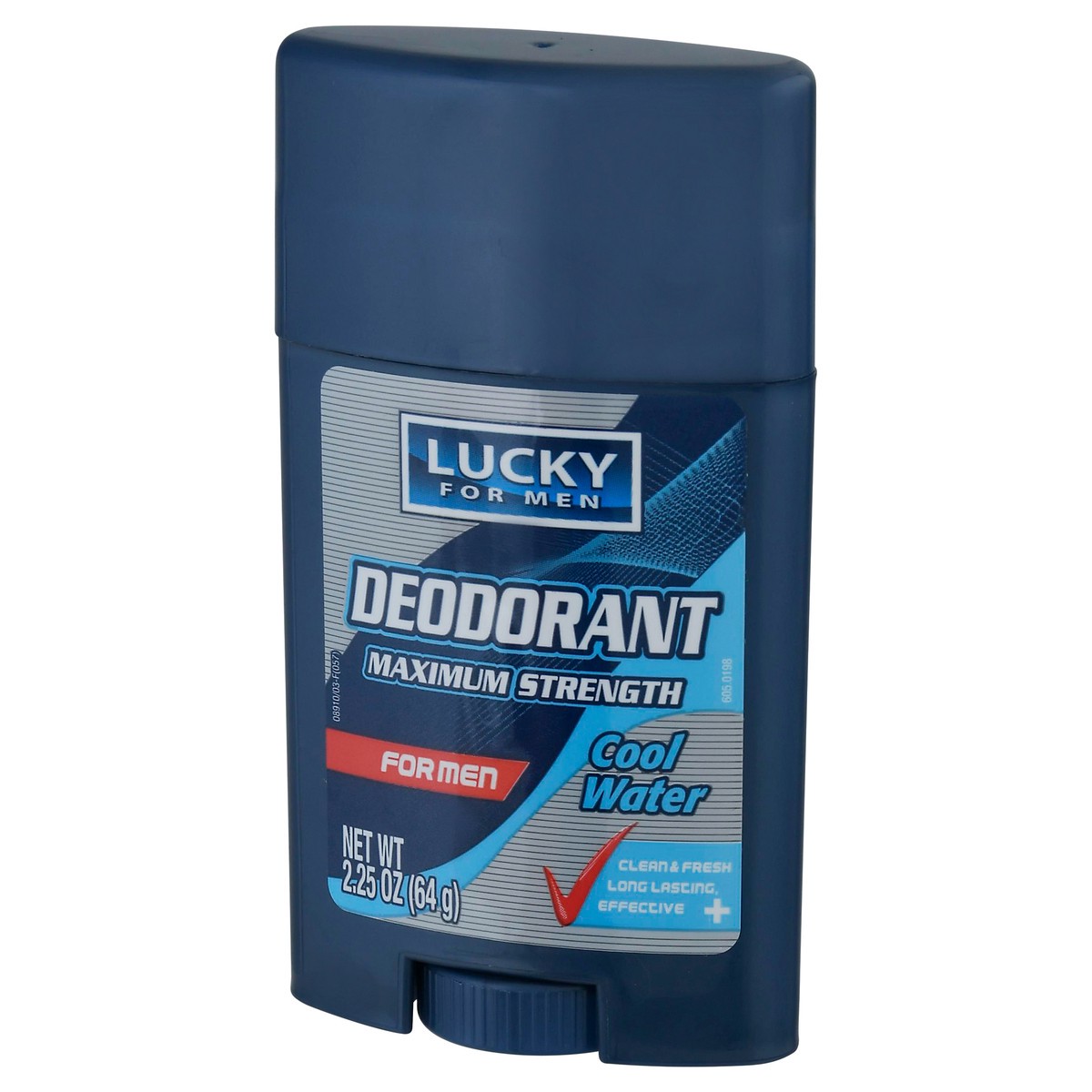 slide 8 of 13, Lucky For Men Maximum Strength Cool Water Deodorant 2.25 oz, 2.25 oz