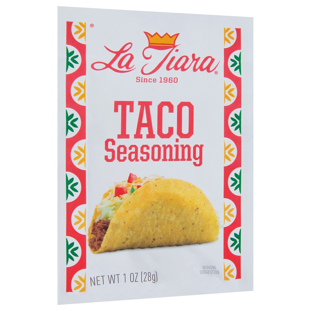 slide 3 of 11, La Tiara Powder Taco Seasoning Mix, 1 oz