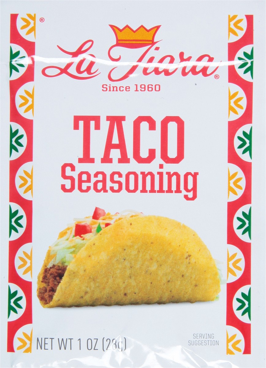 slide 10 of 11, La Tiara Powder Taco Seasoning Mix, 1 oz