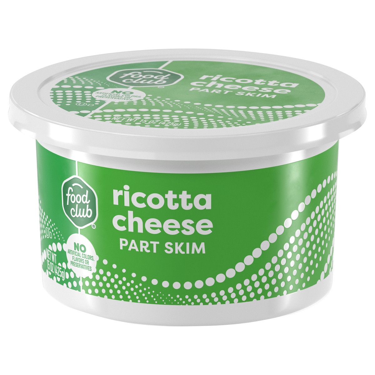 slide 4 of 4, Fclub Ricotta Part Skim, 15 oz