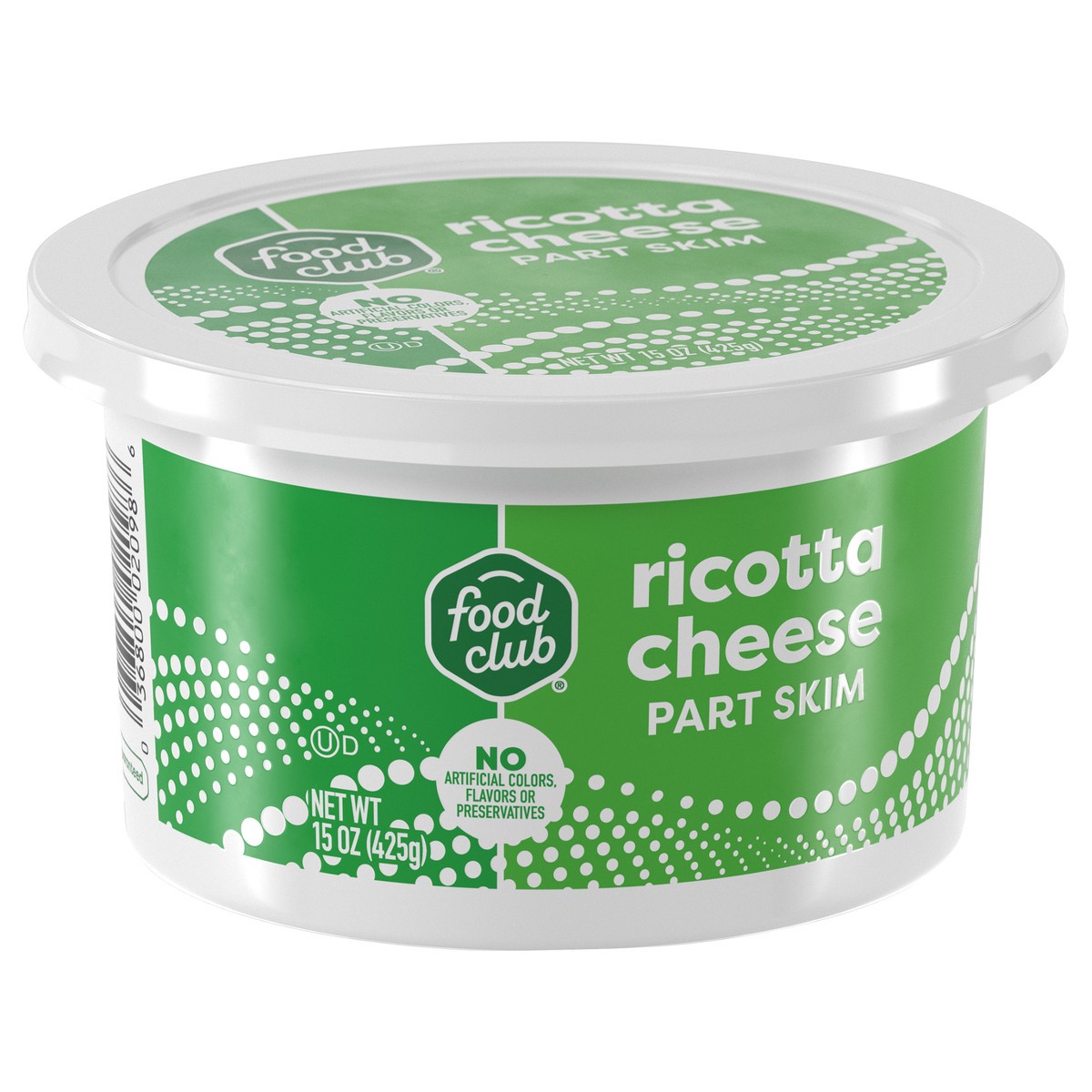 slide 3 of 4, Fclub Ricotta Part Skim, 15 oz