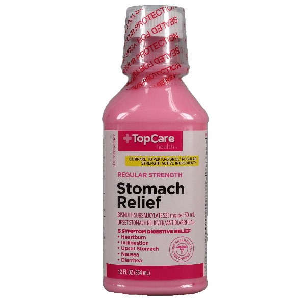 slide 1 of 9, TopCare Health Stomach Relief 12 fl oz, 12 fl oz