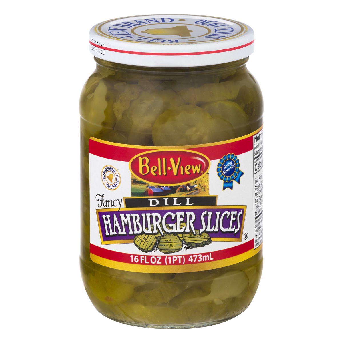 slide 4 of 13, Bell-View Pickle Hamburger Dill Slic, 16 oz