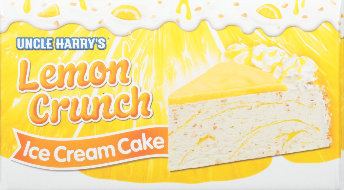 slide 6 of 9, Uncle Harry's Lemon Crunch Iced Cream Cake 30 fl oz, 30 fl oz