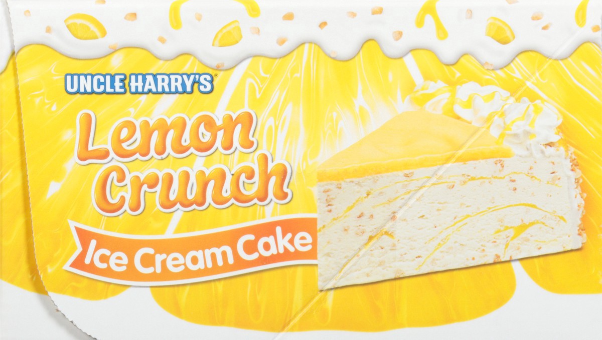 slide 7 of 9, Uncle Harry's Lemon Crunch Iced Cream Cake 30 fl oz, 30 fl oz