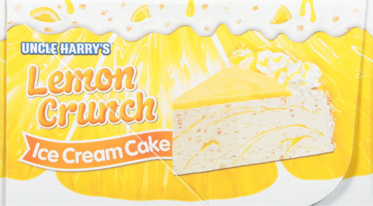 slide 8 of 9, Uncle Harry's Lemon Crunch Iced Cream Cake 30 fl oz, 30 fl oz