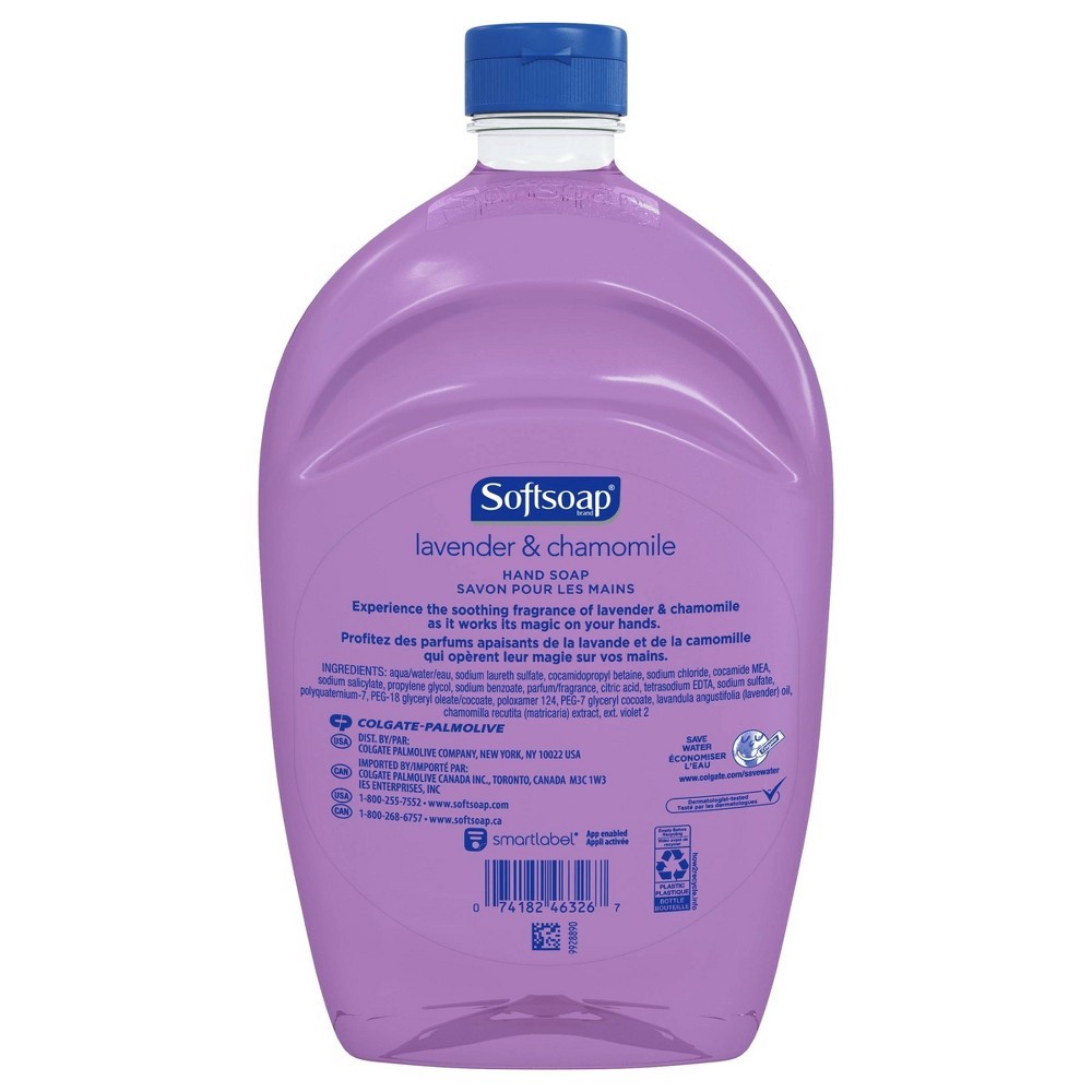 slide 3 of 3, Softsoap Lavender  &  Chamomile Liquid Hand Soap Refill, 56 oz