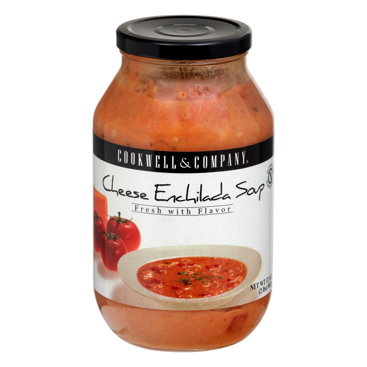 slide 10 of 13, Cookwell & Company Cheese Enchilada Soup 32 oz, 32 oz