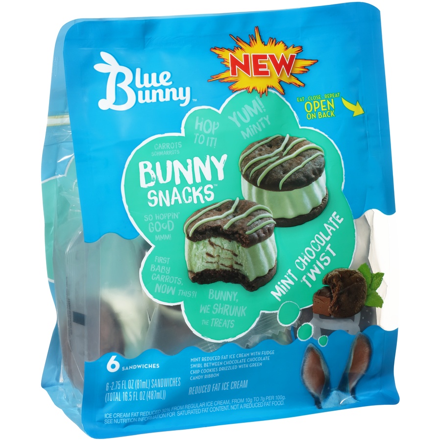 blue bunny ice cream plush