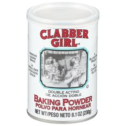 Clabber Girl Double Acting Baking Powder, 8.1 oz