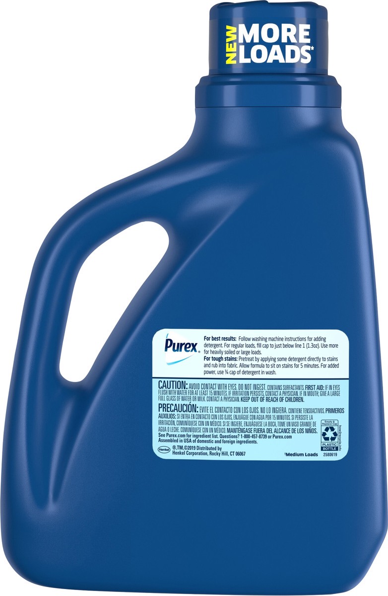 slide 2 of 3, Purex Liquid Laundry Detergent, Mountain Breeze, 50 Fluid Ounces, 38 Loads, 50 fl oz