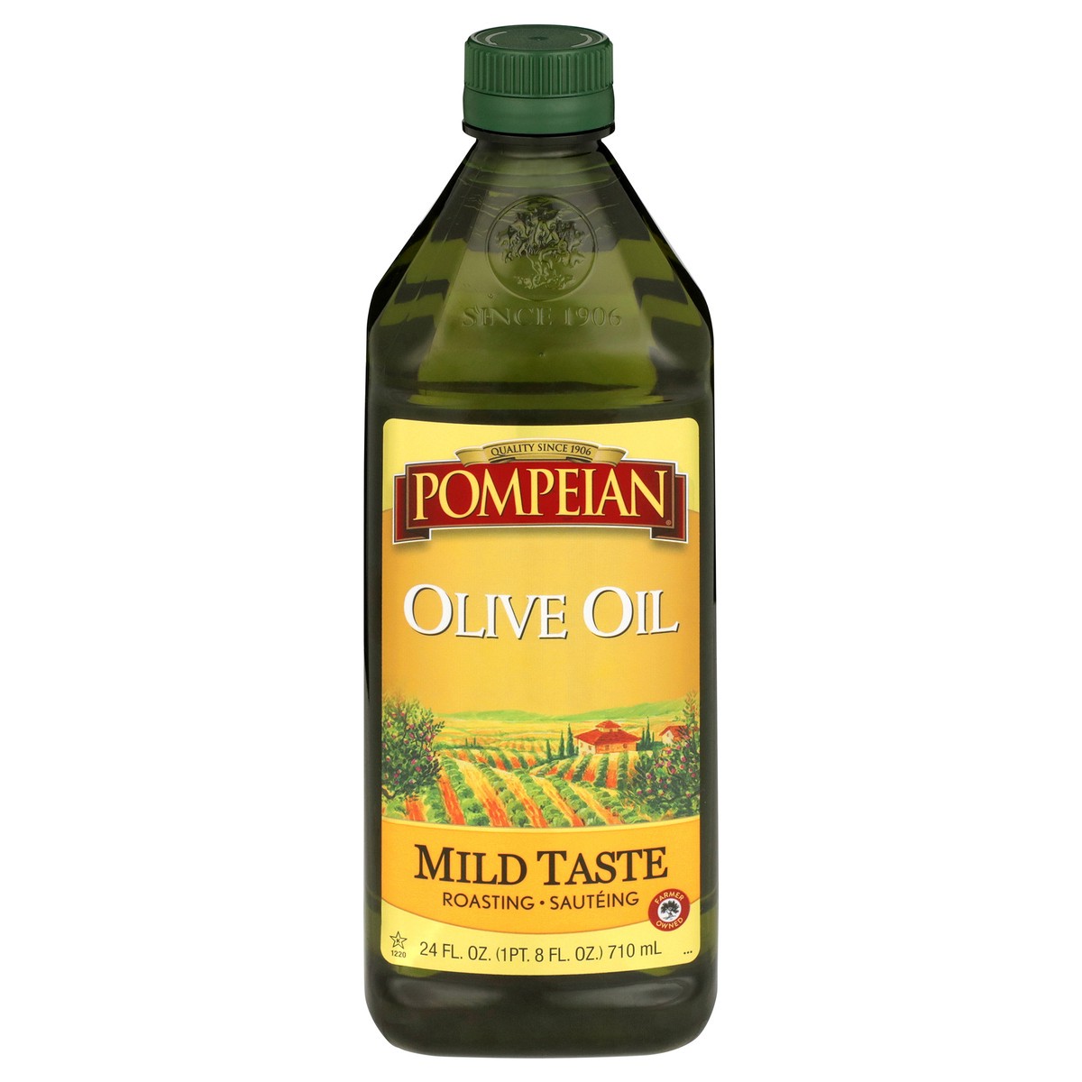 slide 1 of 9, Pompeian Classic Pure Olive Oil, 24 oz