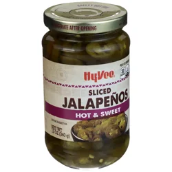 Hy-vee Hot & Sweet Sliced Jalapenos