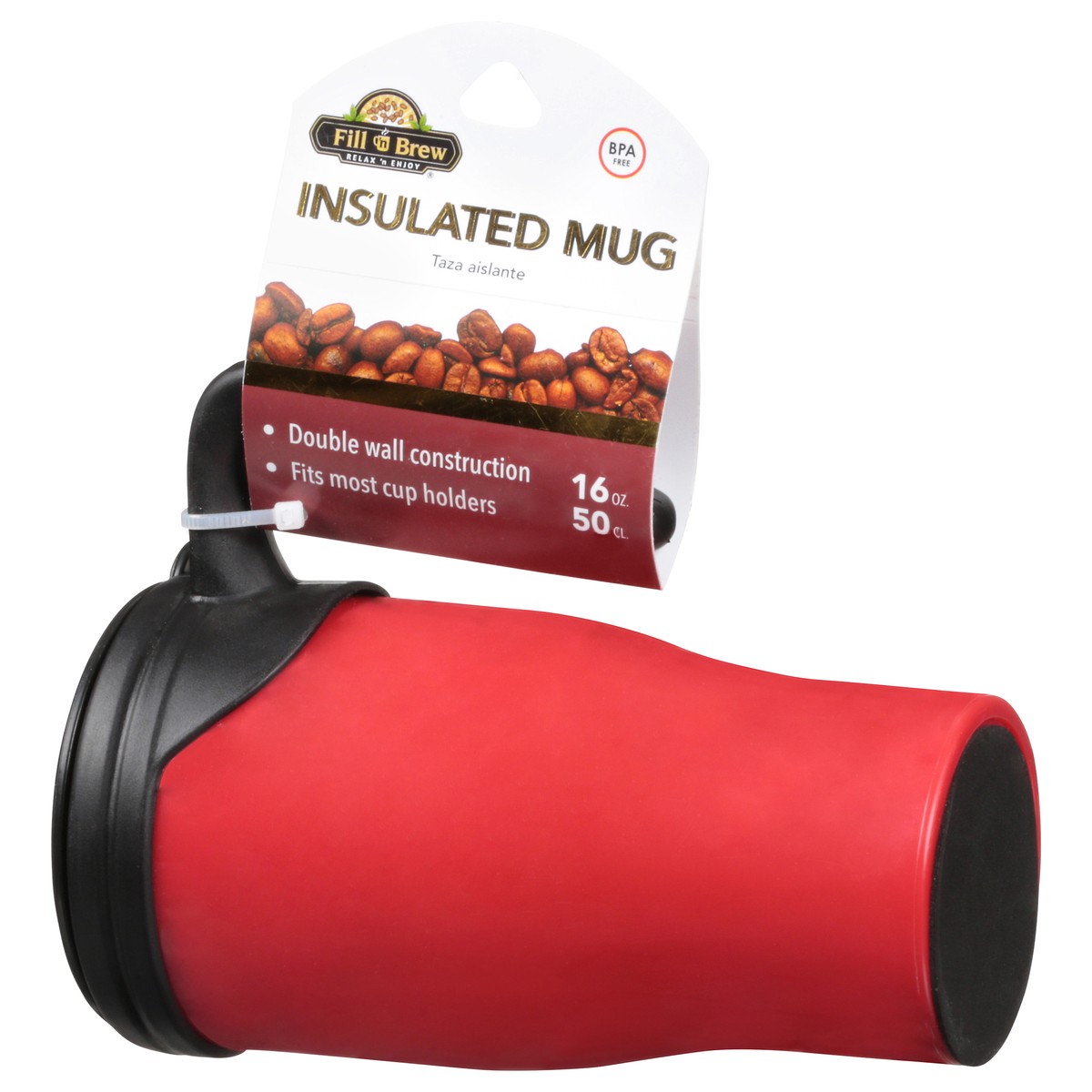 slide 3 of 9, Fill 'n Brew Insulated Mug, 1 ct