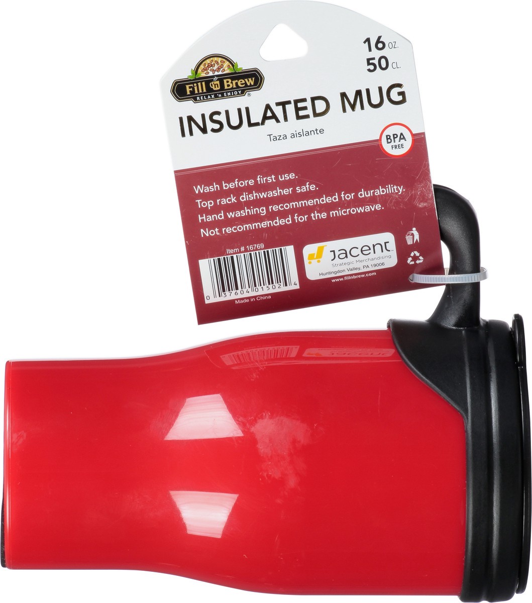 slide 5 of 9, Fill 'n Brew Insulated Mug, 1 ct