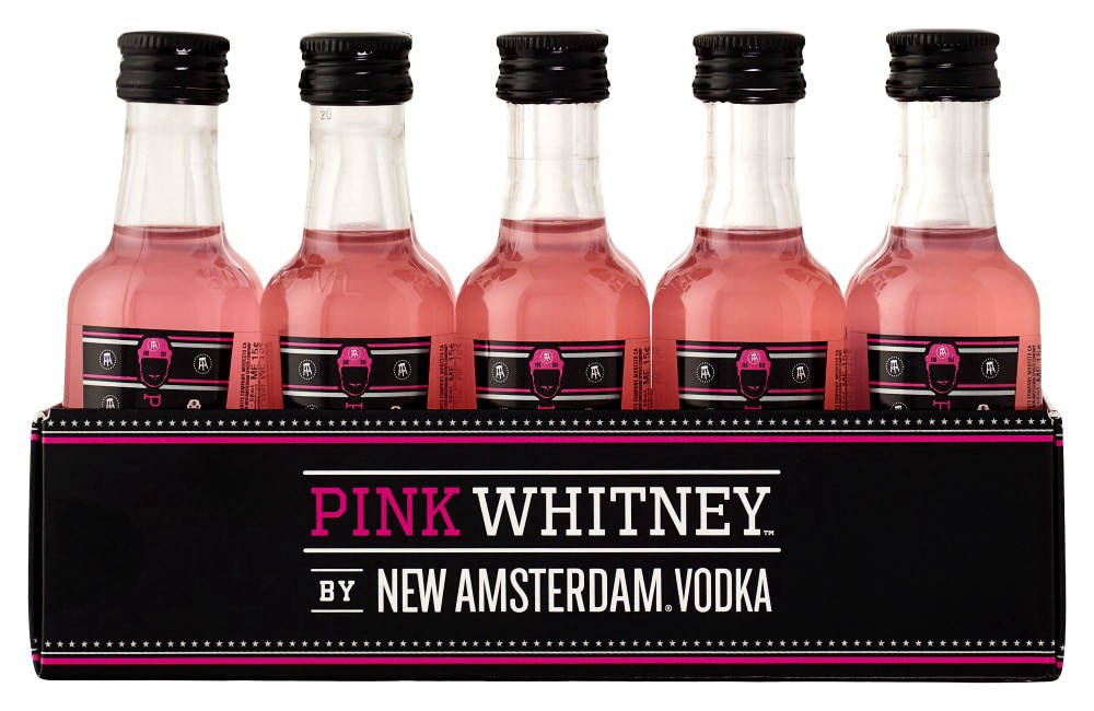 slide 1 of 9, Pink Whitney Lemonade Flavored Vodka, 10 ct; 50 ml