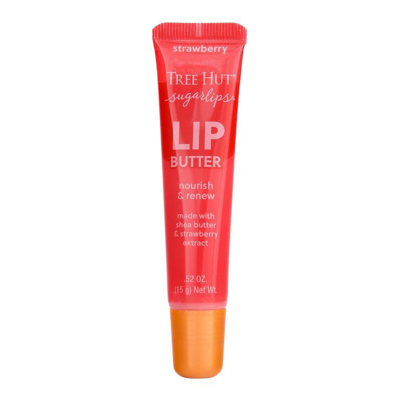 slide 1 of 12, Tree Hut Sugarlips Strawberry Lip Butter 0.52 oz, 0.52 oz