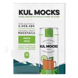 Kul Mocks Original Craft Mock Mule Mocktails - 4 ct