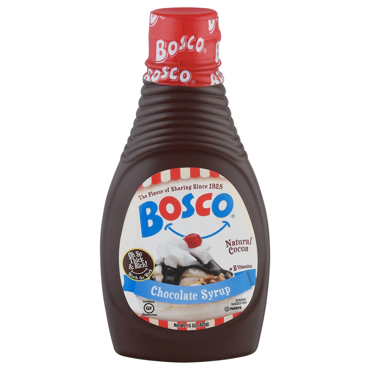 slide 11 of 11, Bosco Chocolate Syrup 15 oz, 15 oz