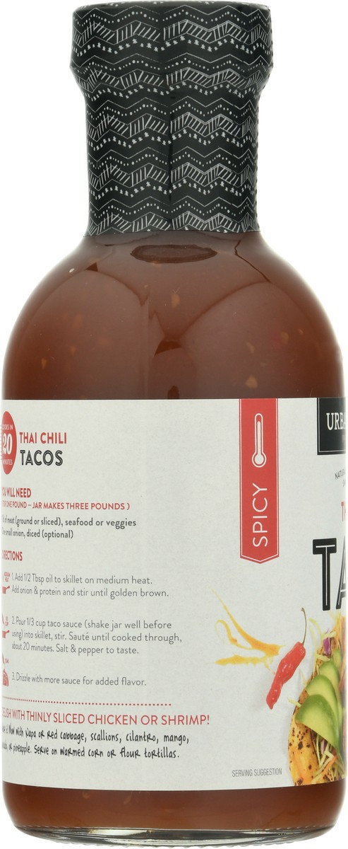 slide 5 of 9, Urban Accents Taco Thai Chili Simmer Sauce 14.3 oz, 14.3 oz