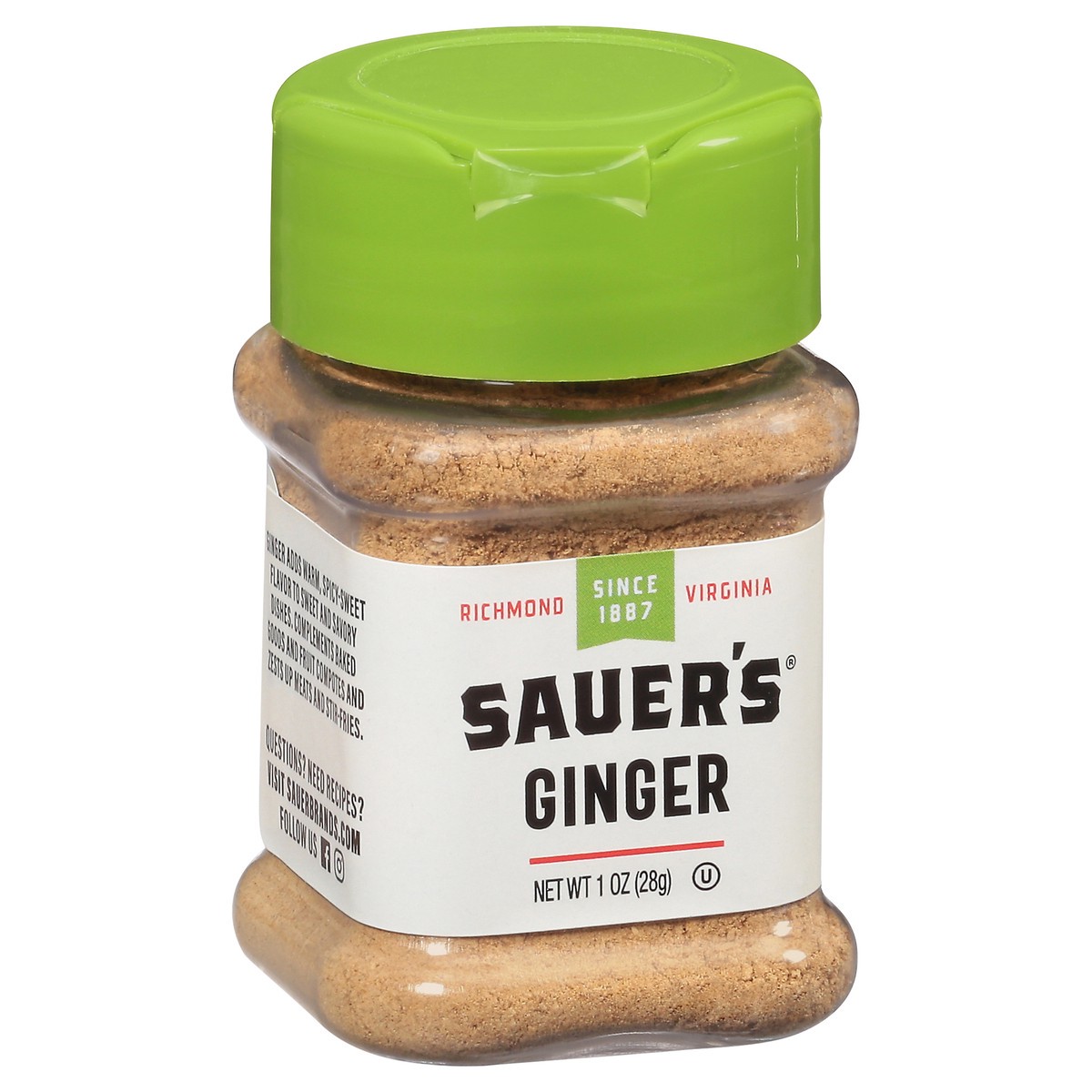 slide 7 of 12, Sauer's Ginger 1 oz, 1 oz