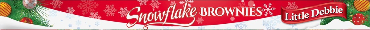 slide 11 of 13, Little Debbie Snack Cakes, Little Debbie Family Pack Snowflake Brownies, 5 ct