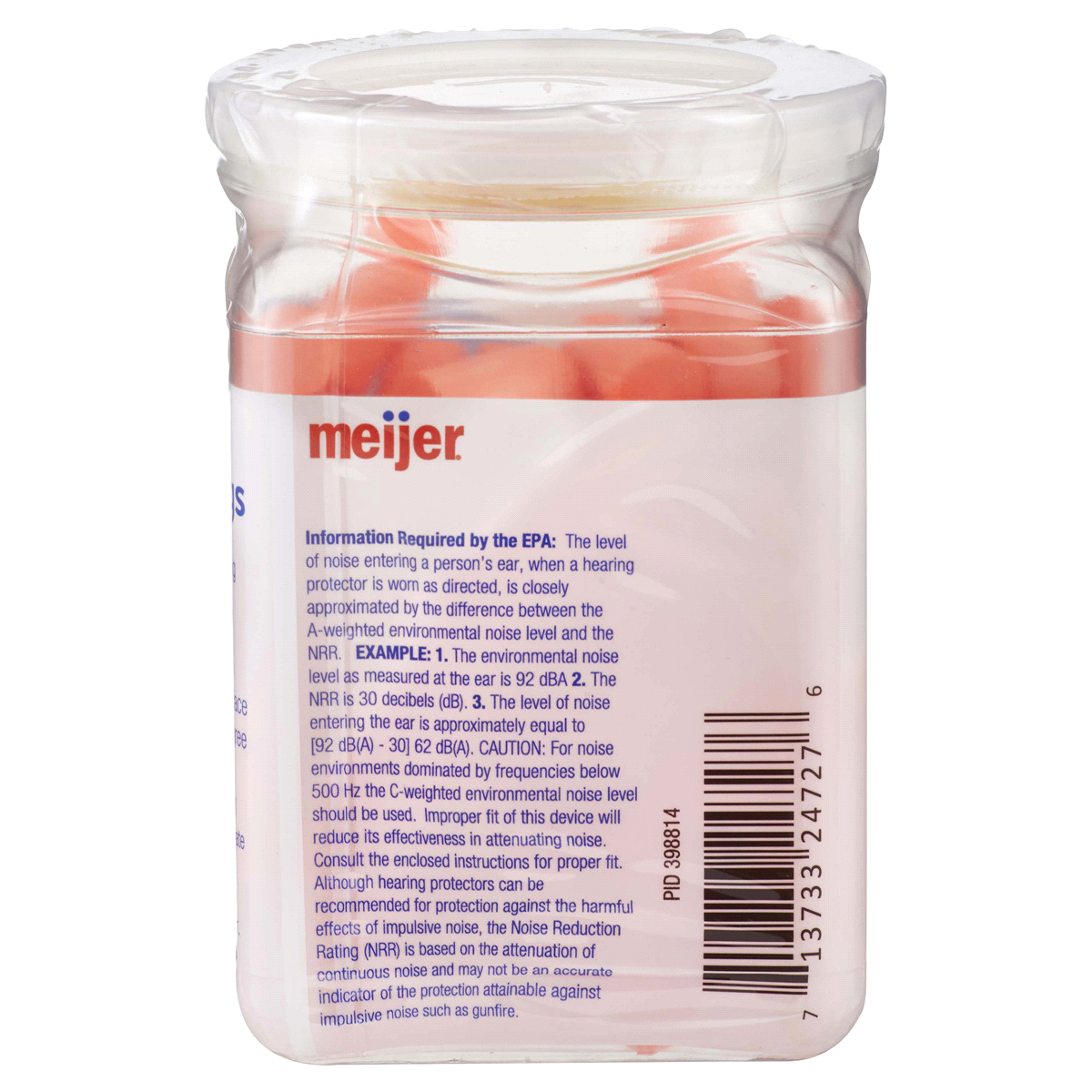 slide 9 of 13, Meijer Foam Ear Plugs Value Pack, 50 ct