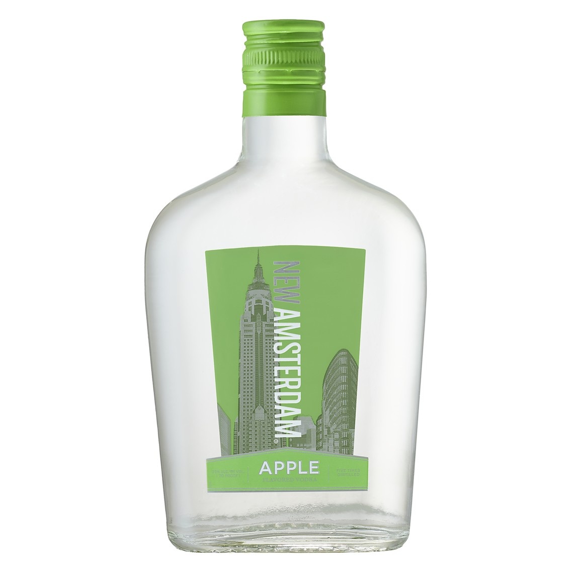 slide 1 of 1, New Amsterdam Apple Flavored Vodka, 375 ml