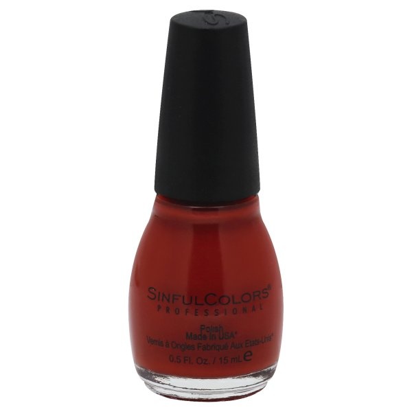 slide 1 of 1, Sinful Colors Rorange Nail Color, 0.5 fl oz