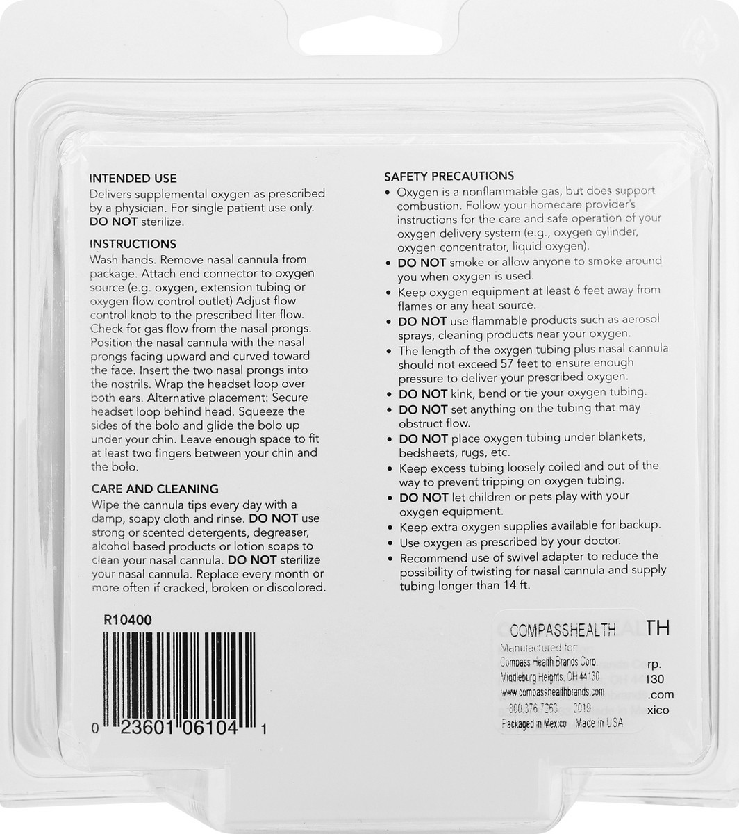 slide 10 of 11, Carex Westmed Comfort Soft Plus Nasal Cannula 1 ea, 1 ct
