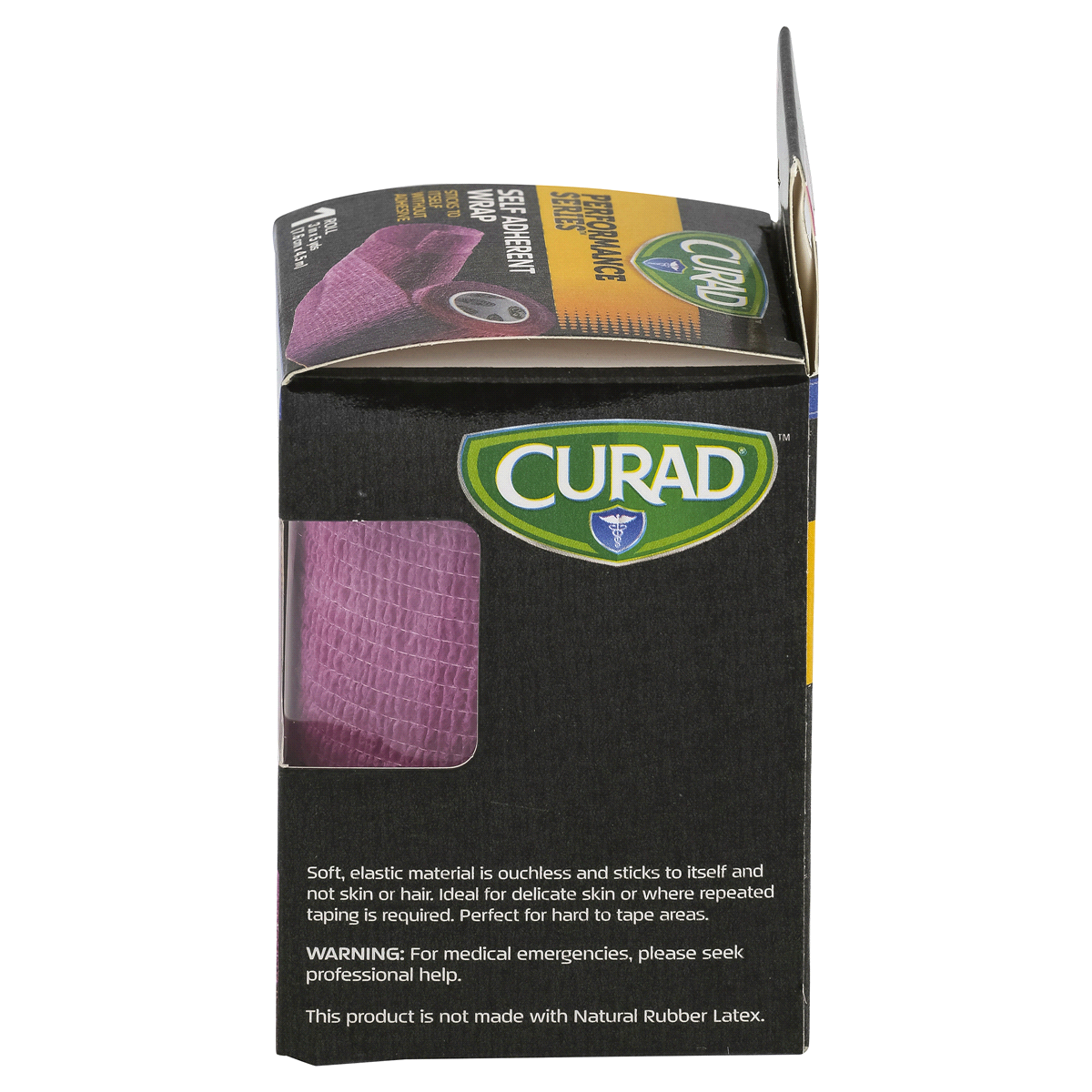slide 3 of 4, Curad Performance Series Self Adherent Wrap, Pink, 3 in x 5 yds, 1 ct