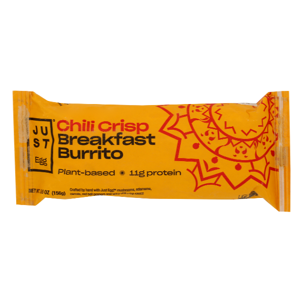 slide 1 of 1, Just Egg Breakfast Burrito, Chili Crisp, 5.5 oz., 5.5 oz