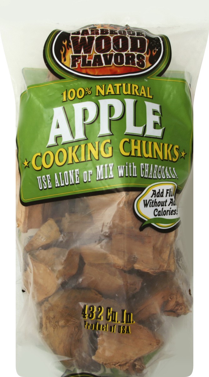 slide 1 of 7, Barbeque Wood Flavors Cooking Chunks 1 ea, 1 ct