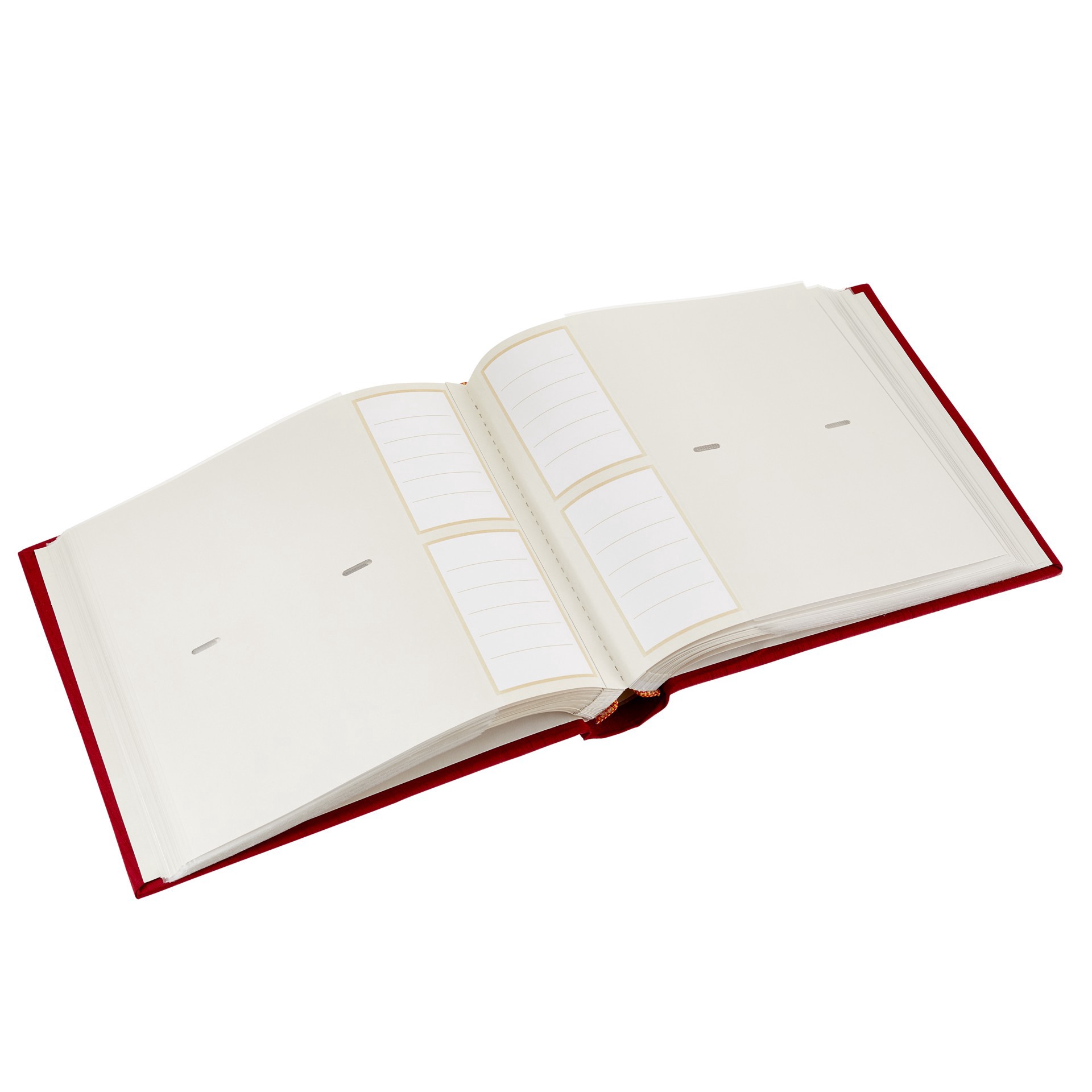 slide 2 of 2, Crimson Silky Photo Album By Recollections, 9.5 in x 8.625 in