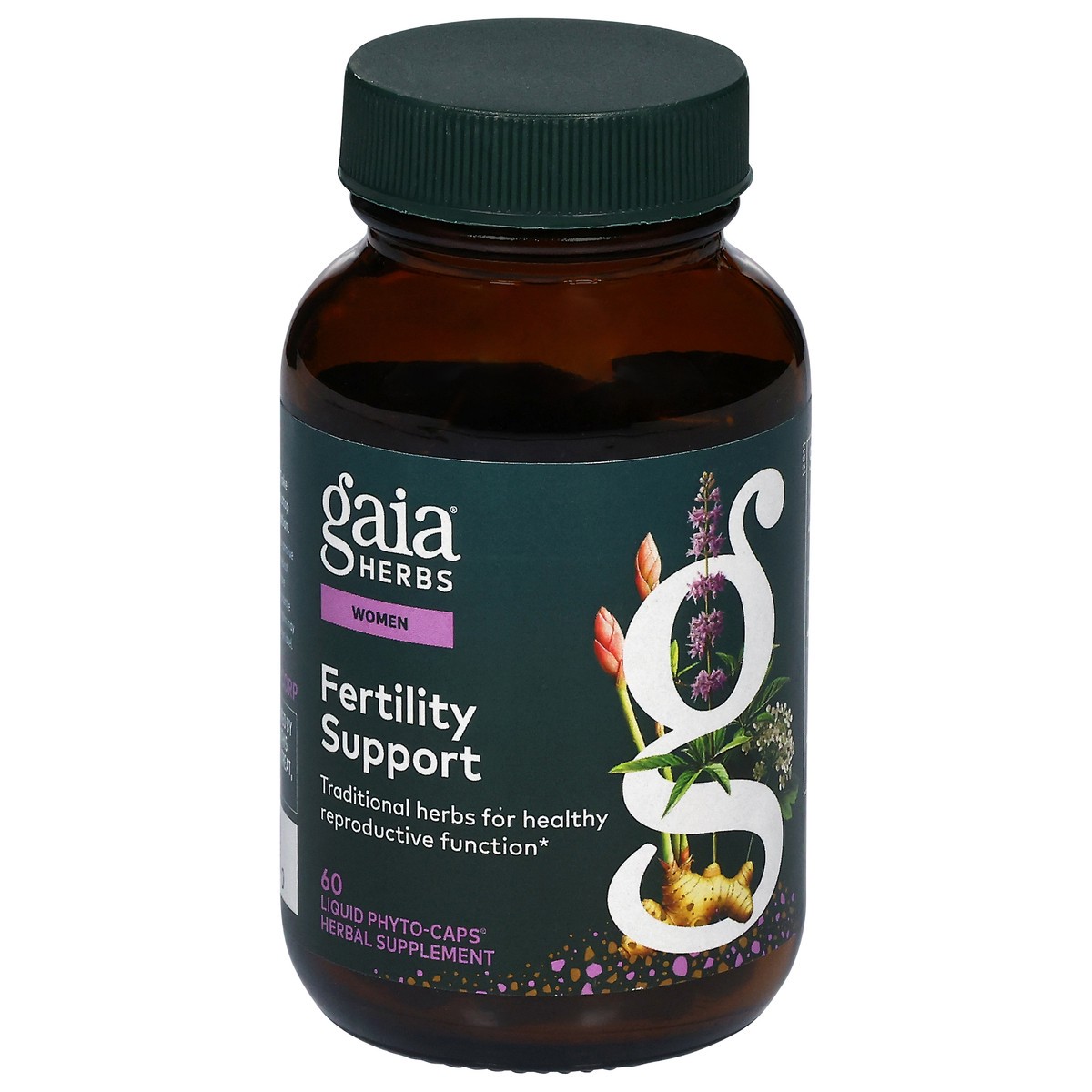 slide 4 of 4, Gaia Herbs Women Fertility Support 60 Liquid Phyto-Caps, 60 ct