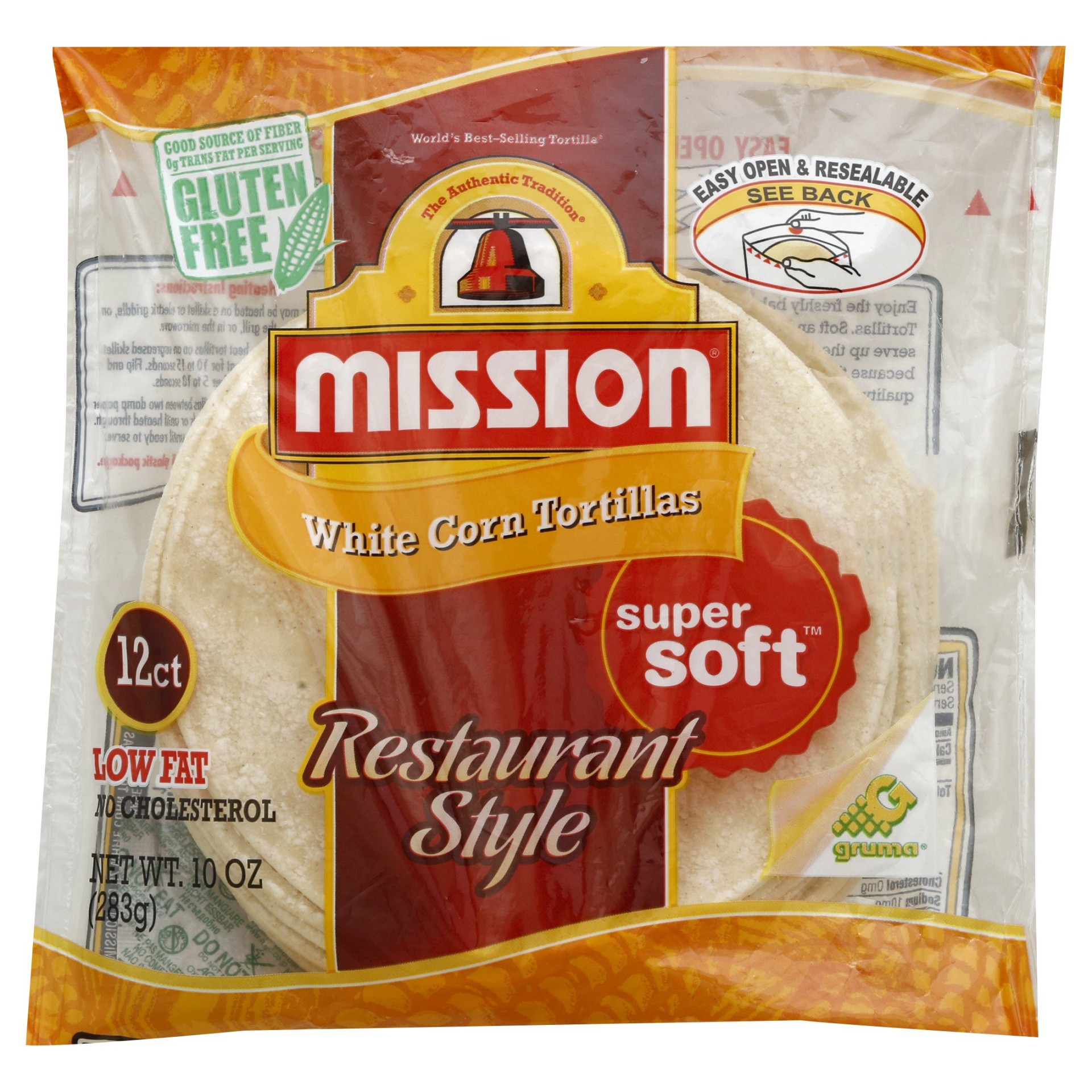 slide 1 of 4, Mission Tortillas 12 ea, 12 ct