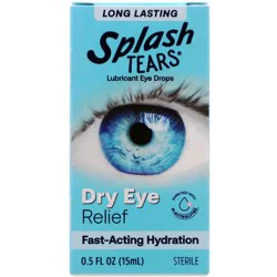 Splash Tears Sterile Lubricant Eye Drops 0.5 fl oz