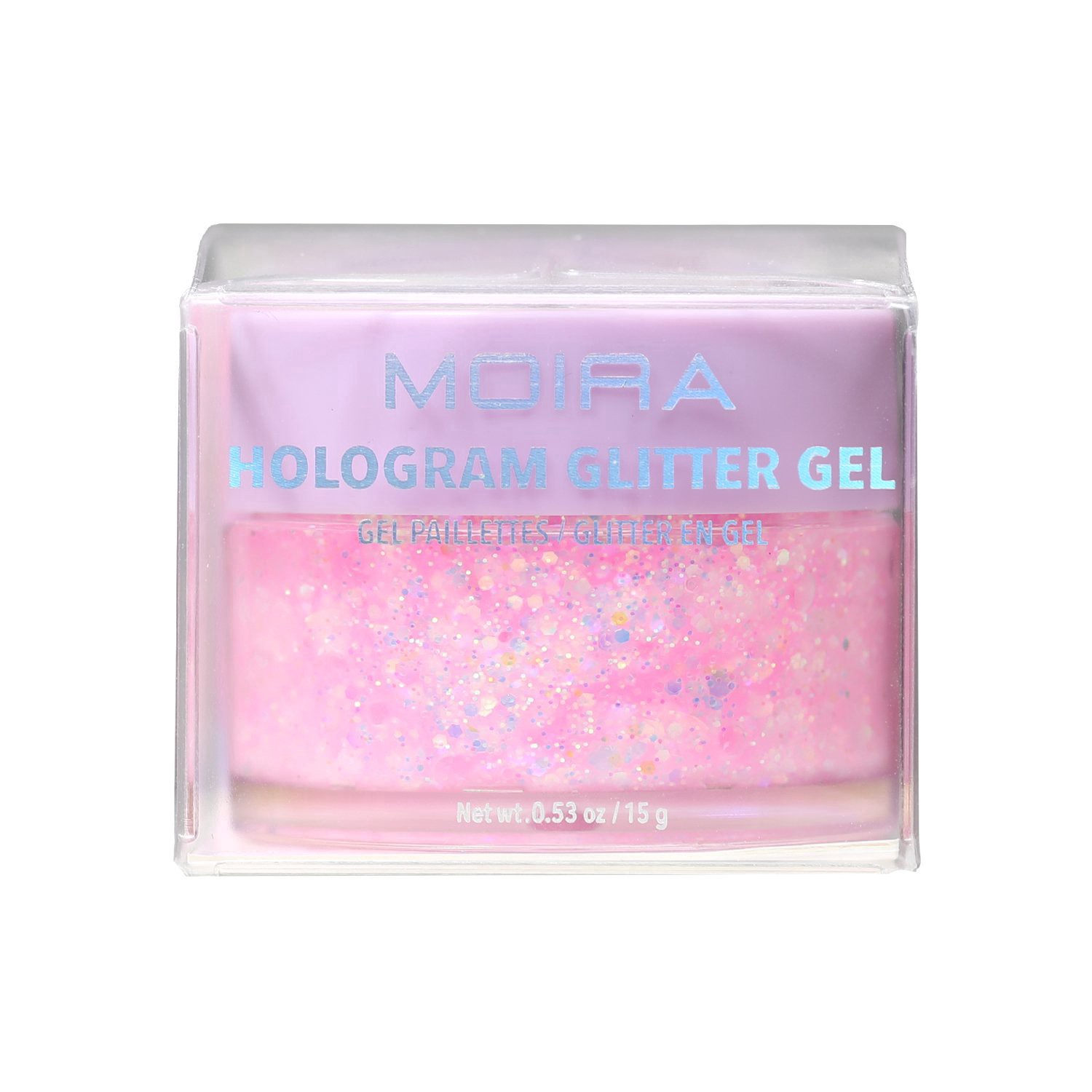 slide 1 of 1, Moira Hologram Glitter Gel - Princess Behavior, 1 ct