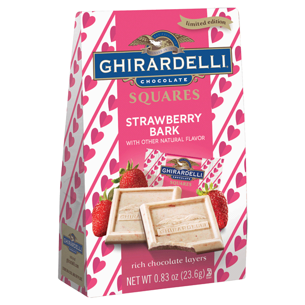 slide 1 of 1, Ghirardelli Strawberry Bark Extra Small Bag, 0.83 oz