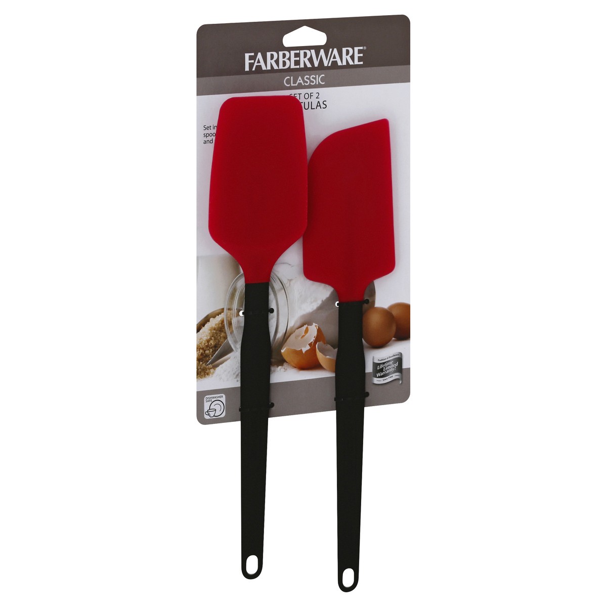 slide 8 of 8, Farberware Classic Set of 2 Spatulas 2 ea, 2 ct