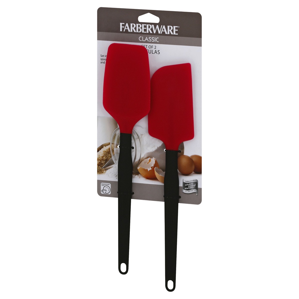slide 2 of 8, Farberware Classic Set of 2 Spatulas 2 ea, 2 ct