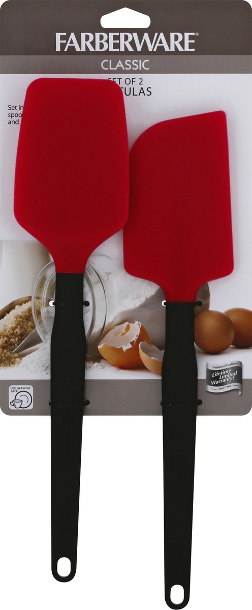 slide 1 of 8, Farberware Classic Set of 2 Spatulas, 2 pc, 2 ct