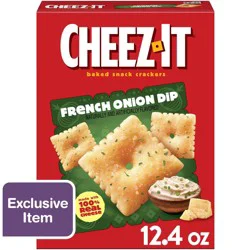 Cheez-It Baked Snack Crackers French Onion Dip