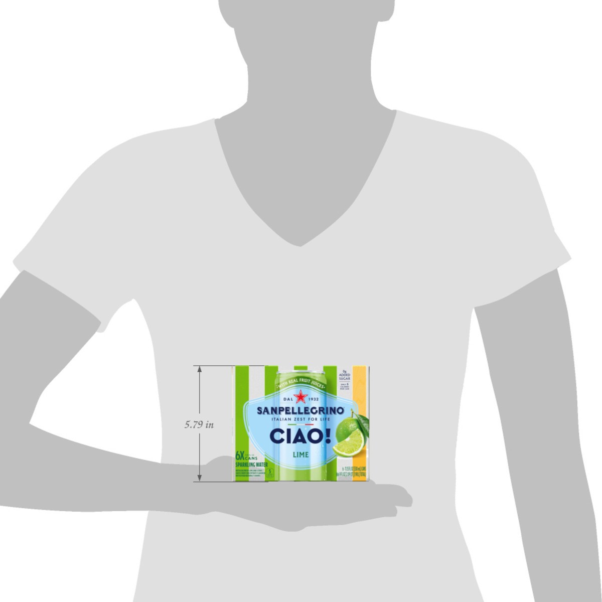 slide 4 of 12, San Pel Ciao Lime 6/11.15 Oz, 6 ct; 11.15 fl oz