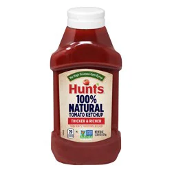 Hunt's 100% Natural Thicker & Richer Tomato Ketchup 38 oz