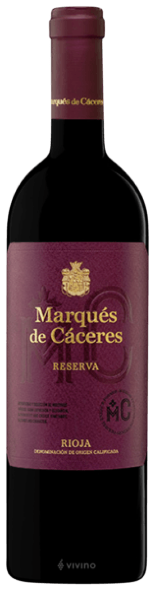 slide 1 of 1, Marques de Caceres Marques Caceres Rioja Reserva, 750 ml