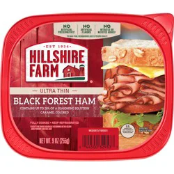 Hillshire Farm Ultra Thin Sliced Black Forest Ham Sandwich Meat, 9 oz